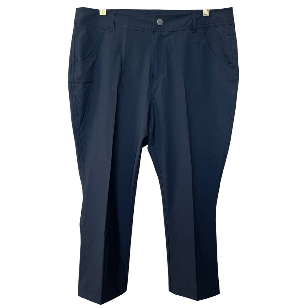 Hi-Tec Women's Pants Size 10 Dark Gray Flat Front Polyester Blend Outdoor